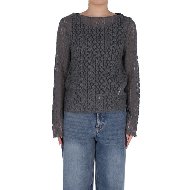 ストレッチレーストップス | coca | 詳細画像4 