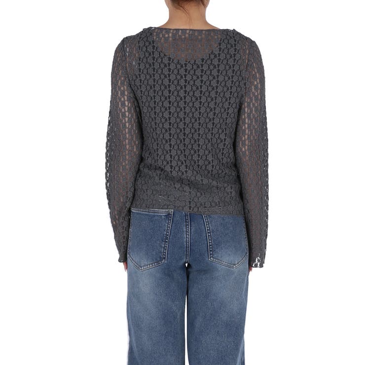 ストレッチレーストップス | coca | 詳細画像6 