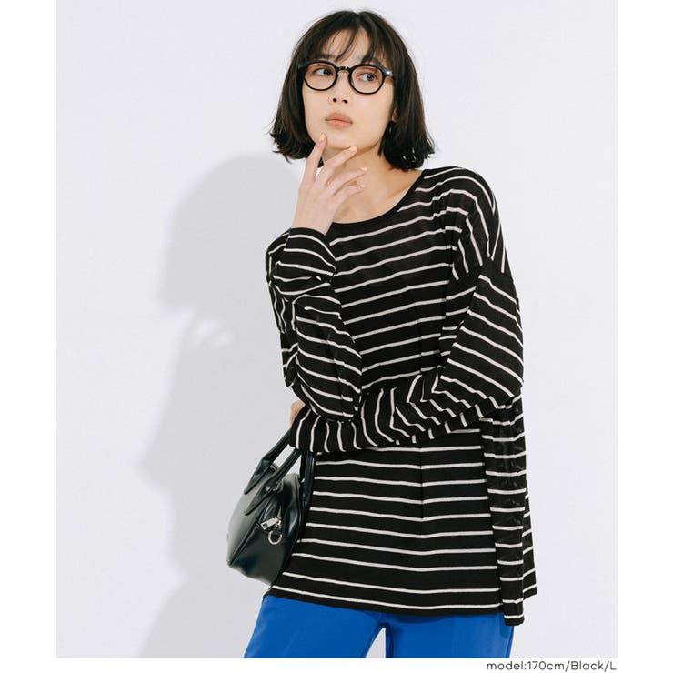 シアーニットトップス | coca | 詳細画像10 