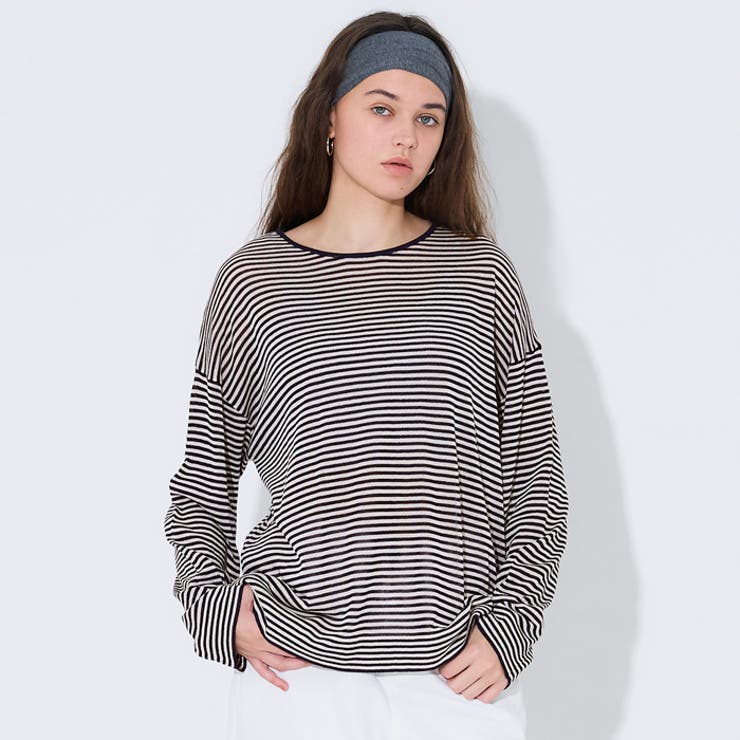 シアーニットトップス | coca | 詳細画像1 