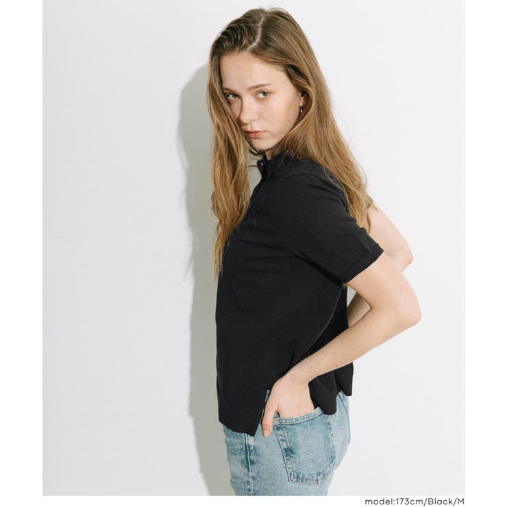 きちんと感と抜け感を両立する、ポロニットトップス | coca | 詳細画像12 