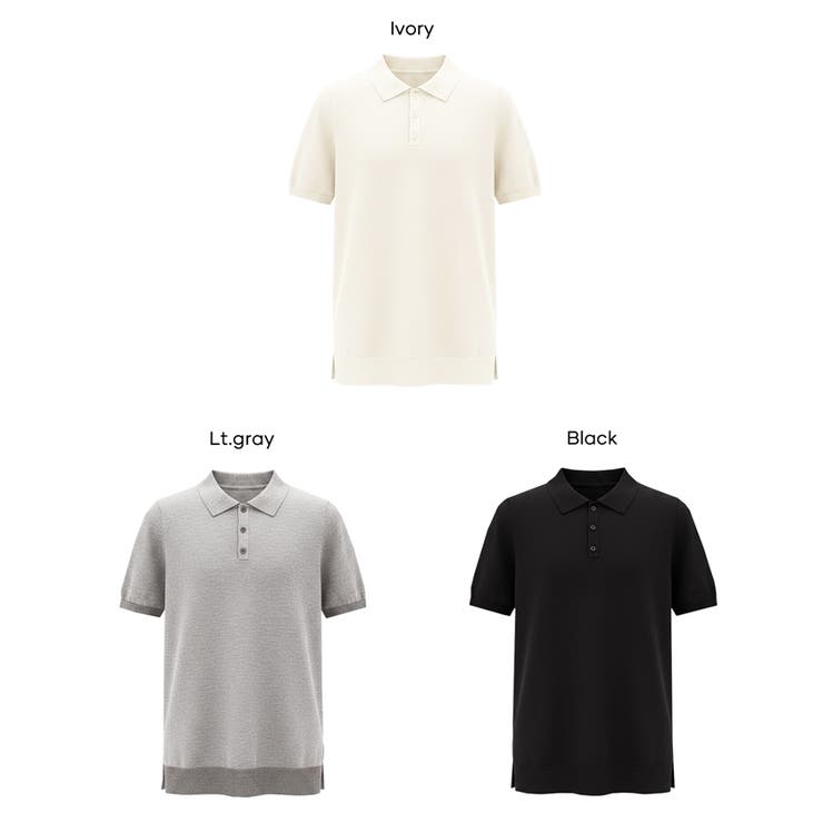 きちんと感と抜け感を両立する、ポロニットトップス | coca | 詳細画像21 