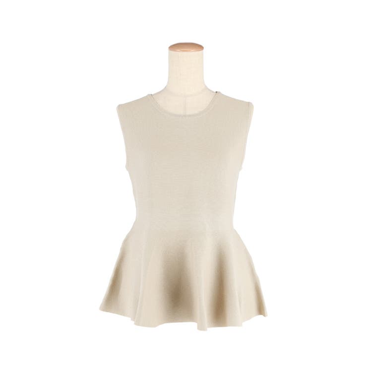 ノースリーブペプラムニットトップス | coca | 詳細画像2 