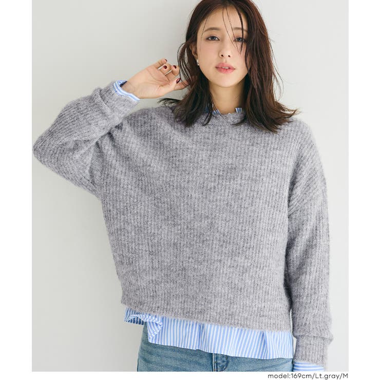 オーバーサイズニットトップス | coca | 詳細画像9 