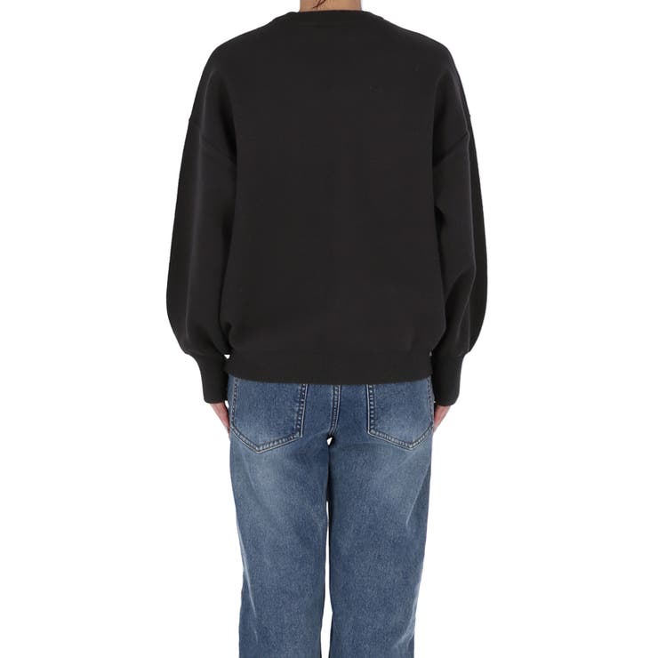 スウェットライクニット プリントトップス | coca | 詳細画像6 