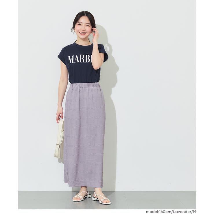 シボシャーリングIラインスカート | coca | 詳細画像14 