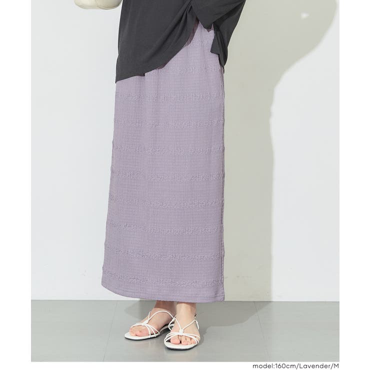 シボシャーリングIラインスカート | coca | 詳細画像17 