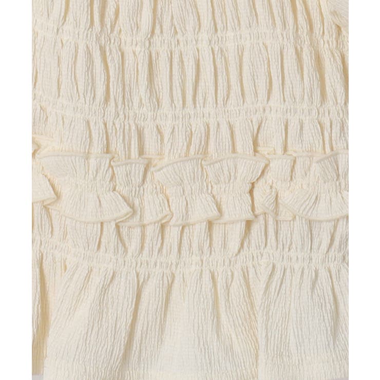 シャーリングカットブラウス | coca | 詳細画像12 