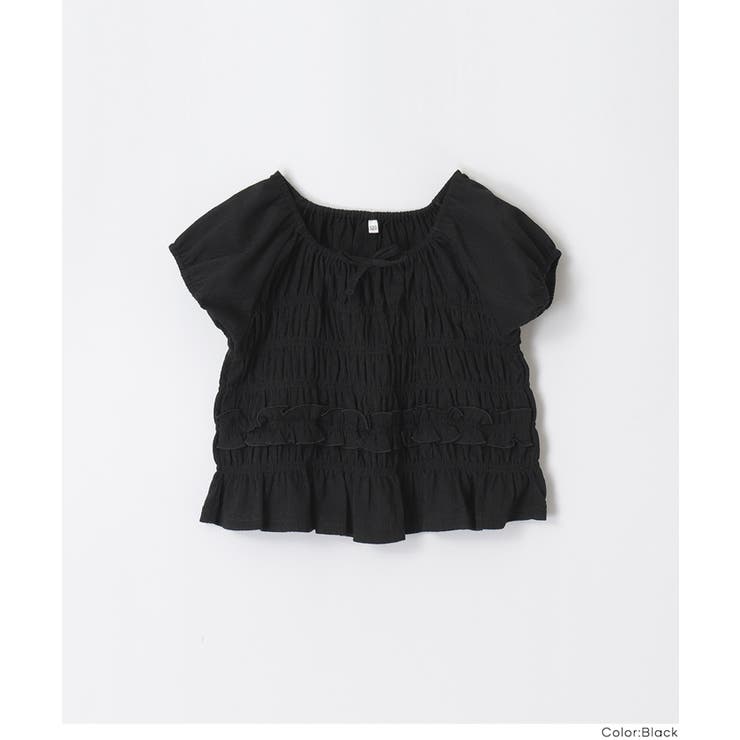 シャーリングカットブラウス | coca | 詳細画像14 