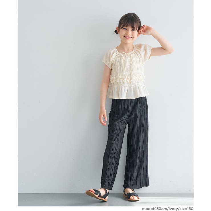 シャーリングカットブラウス | coca | 詳細画像2 