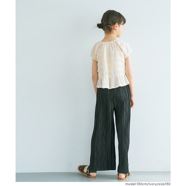 シャーリングカットブラウス | coca | 詳細画像4 