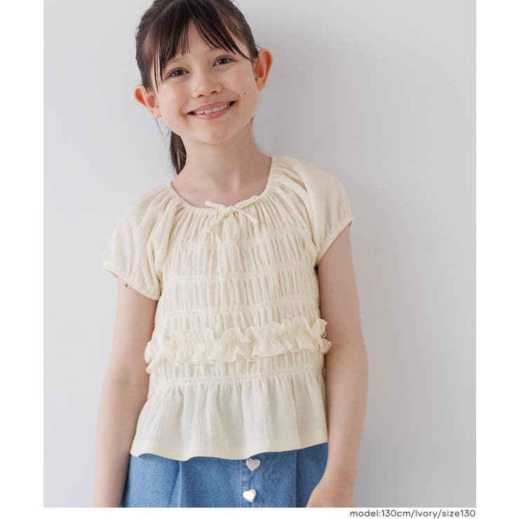 シャーリングカットブラウス | coca | 詳細画像5 