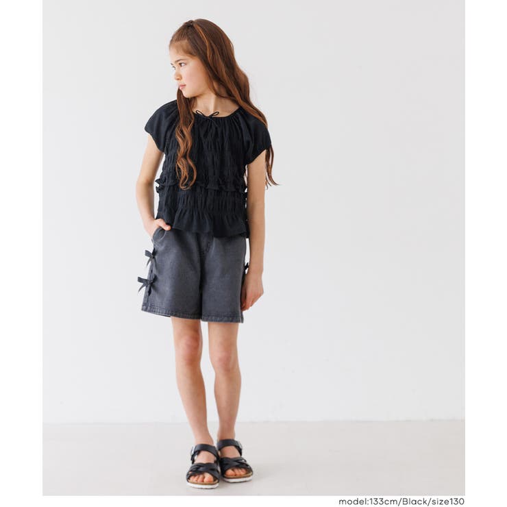 シャーリングカットブラウス | coca | 詳細画像9 