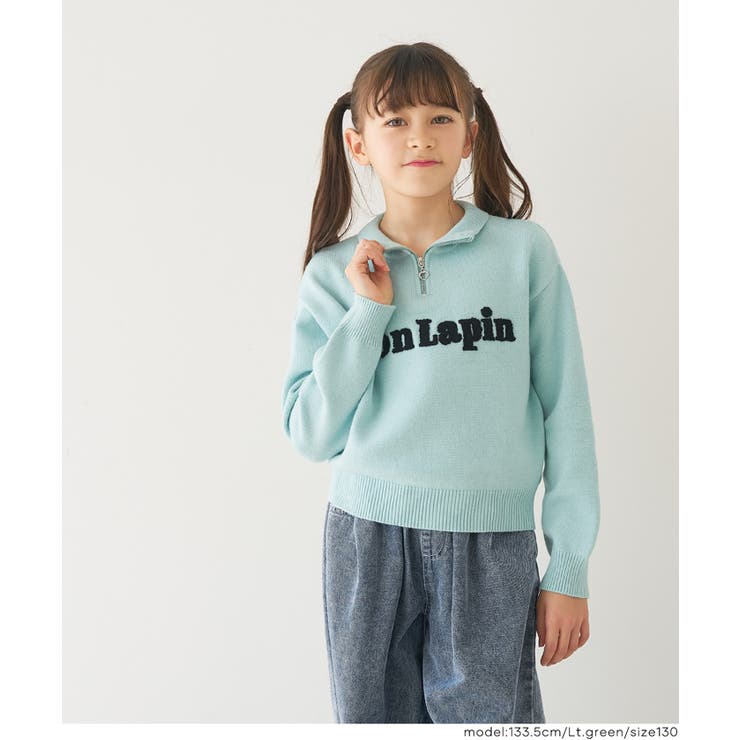 ハーフジップニットトップス | coca | 詳細画像12 