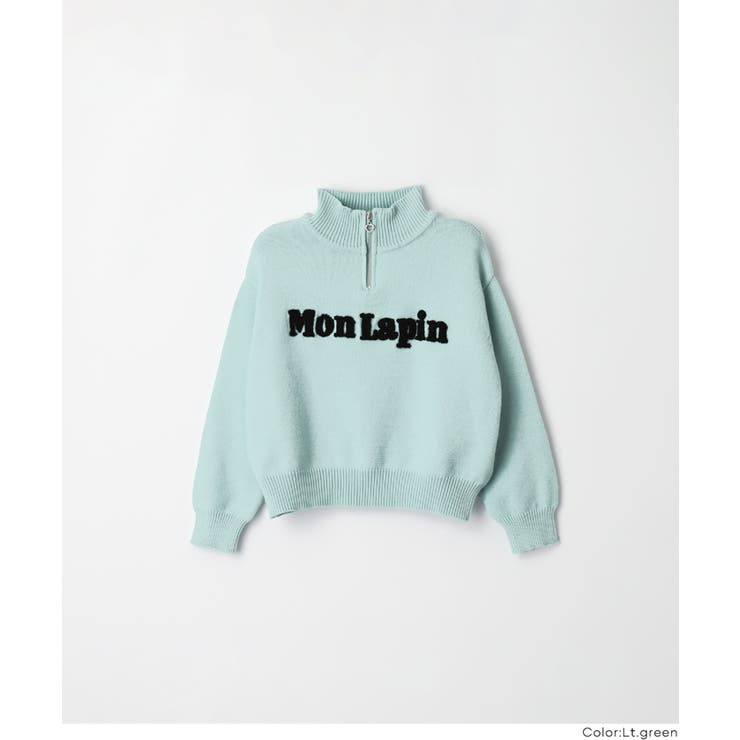 ハーフジップニットトップス | coca | 詳細画像14 