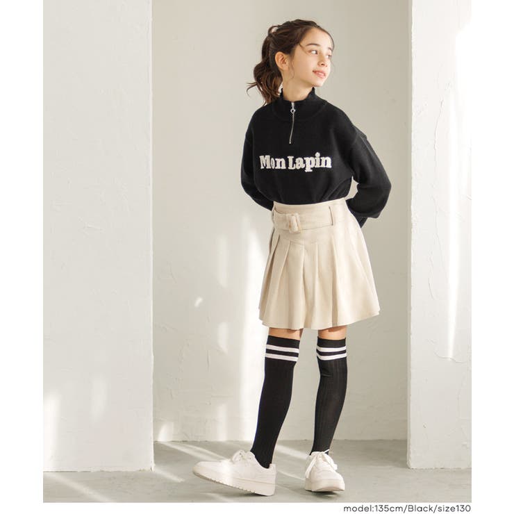 ハーフジップニットトップス | coca | 詳細画像6 