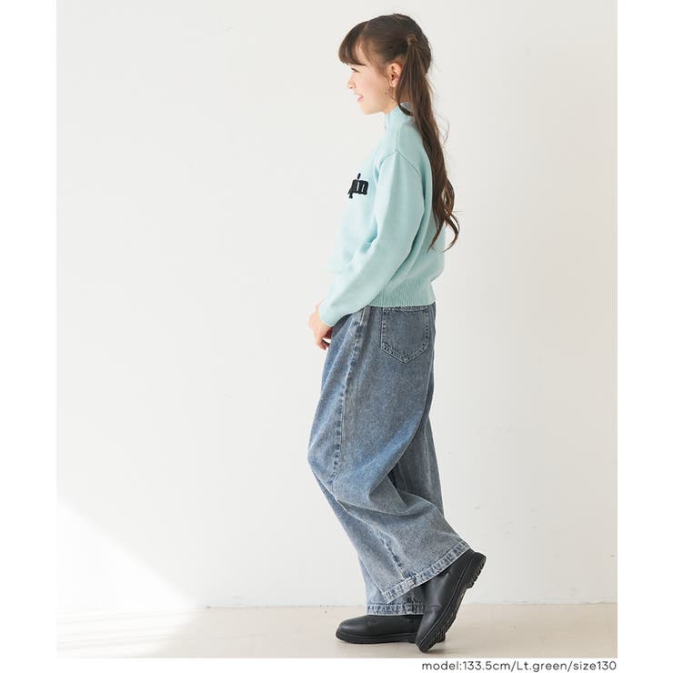 ハーフジップニットトップス | coca | 詳細画像8 