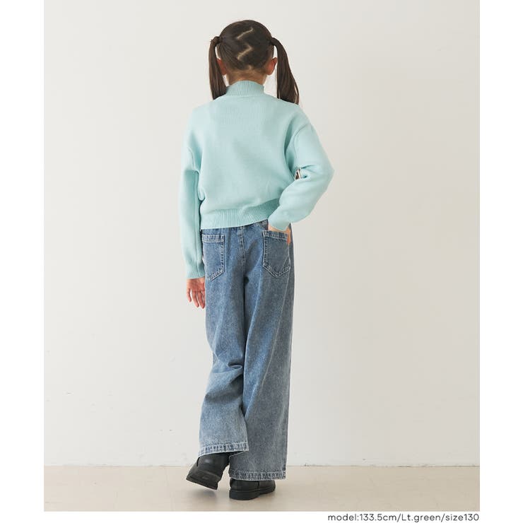 ハーフジップニットトップス | coca | 詳細画像10 