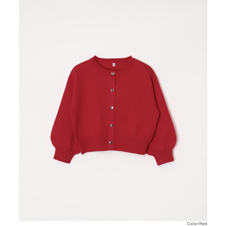 ハートボタンカーディガン | coca | 詳細画像13 