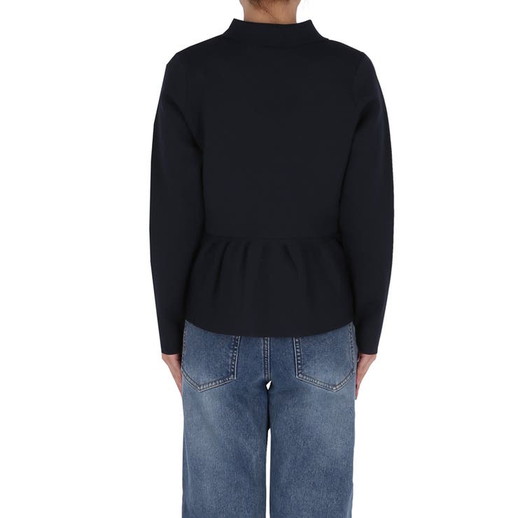 金ボタンフレアニットトップス | coca | 詳細画像6 