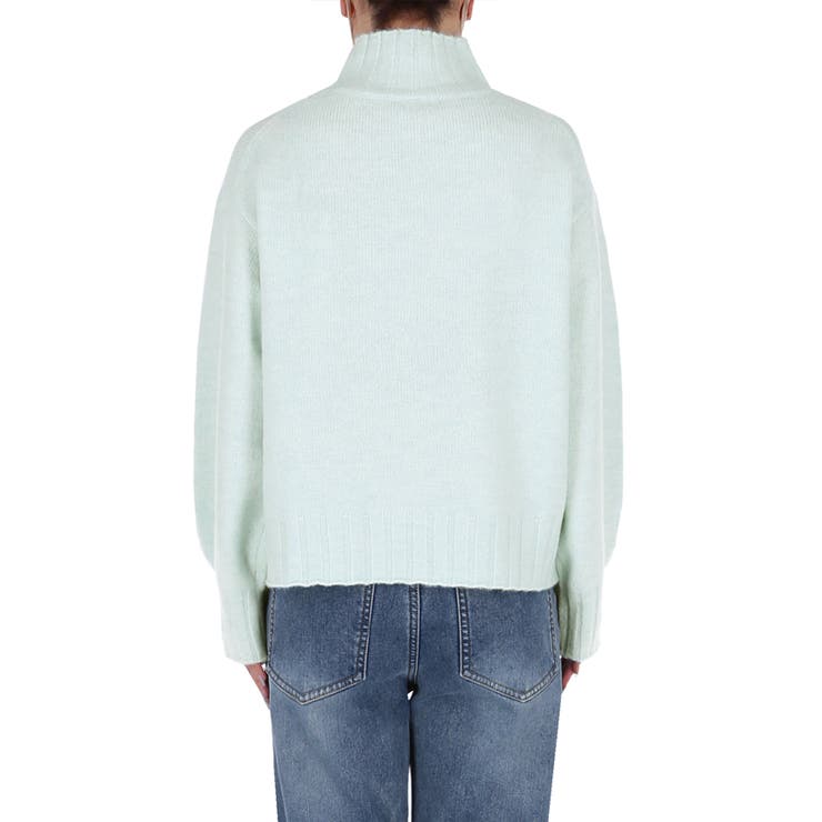 ボリュームスリーブボトルネックニットトップス | coca | 詳細画像6 