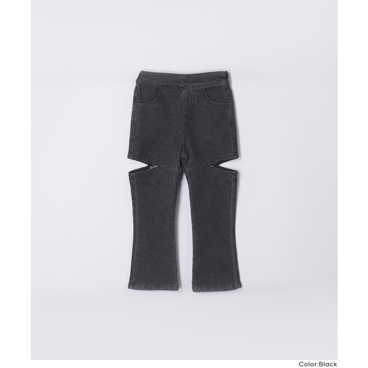 デニムカットアウトパンツ キッズ | coca | 詳細画像16 