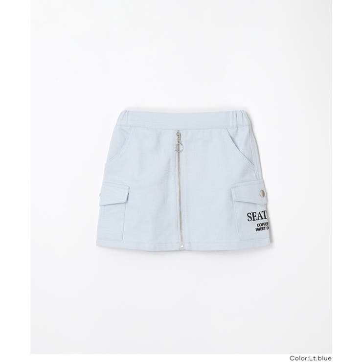 フロントジップスカート キッズ | coca | 詳細画像14 