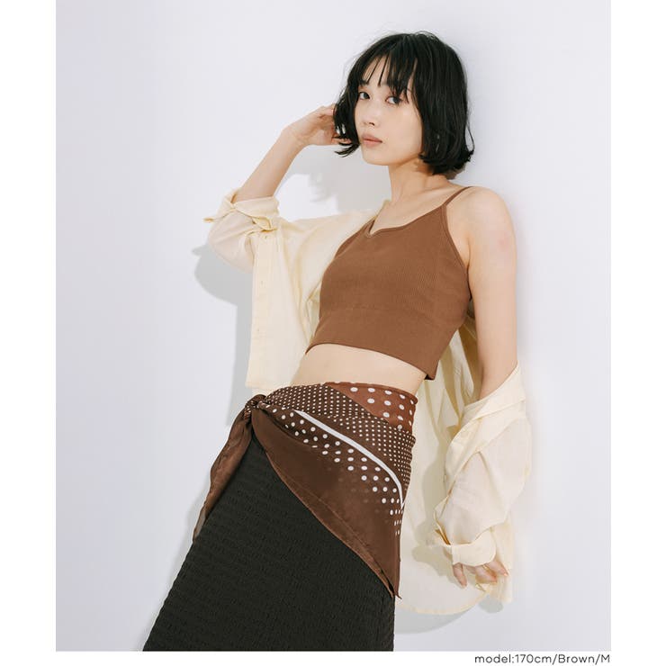 OUT BRA キャミトップス | coca | 詳細画像19 