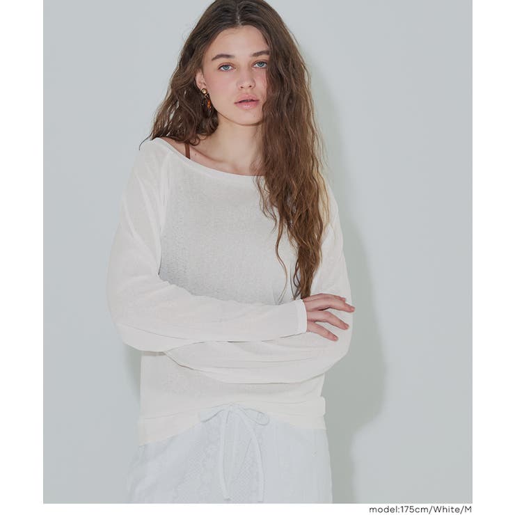 シアージョーゼットラグラントップス | coca | 詳細画像10 