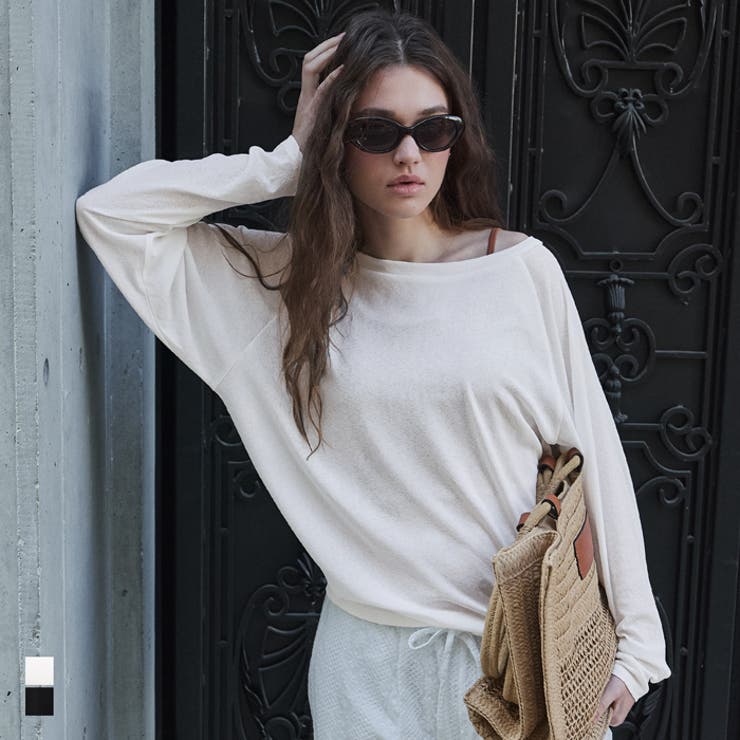 シアージョーゼットラグラントップス | coca | 詳細画像1 