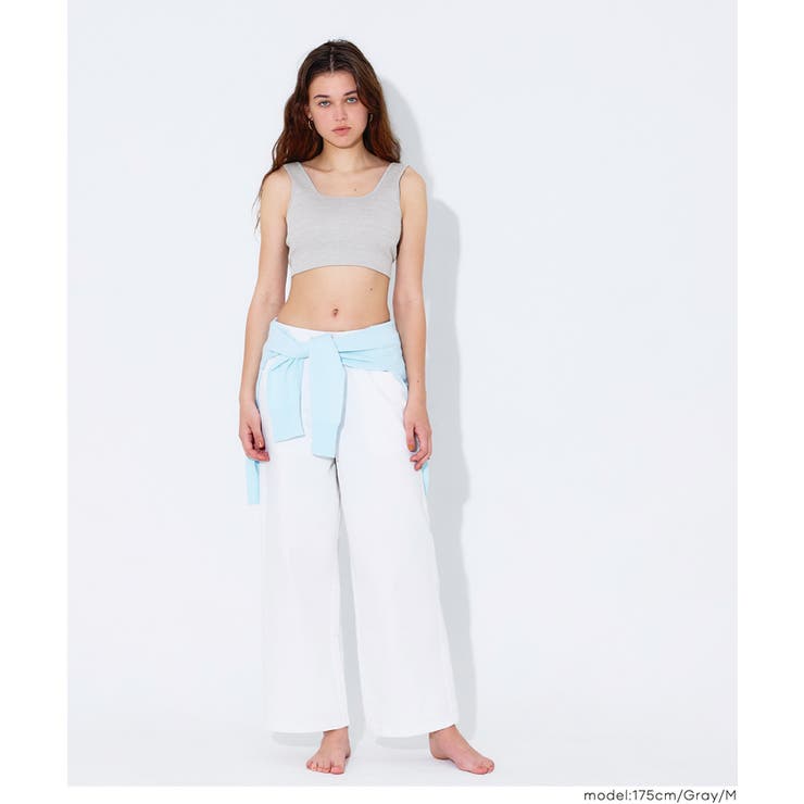 OUT BRA クロップドタンクトップ | coca | 詳細画像18 