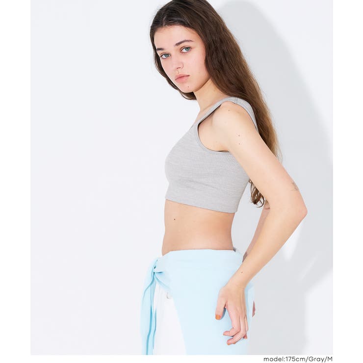 OUT BRA クロップドタンクトップ | coca | 詳細画像19 