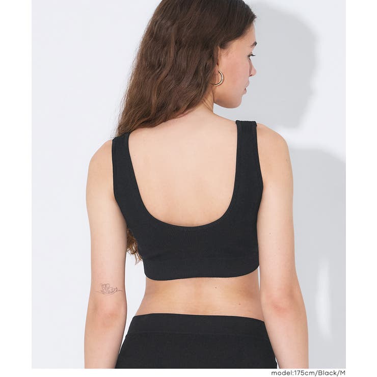 OUT BRA クロップドタンクトップ | coca | 詳細画像10 