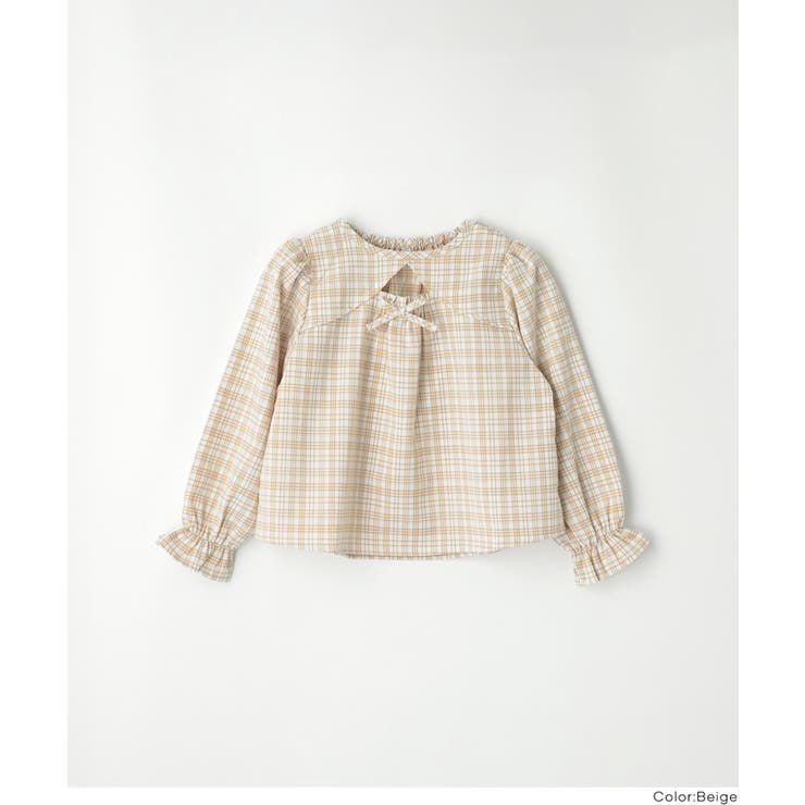 チェックブラウス | coca | 詳細画像14 