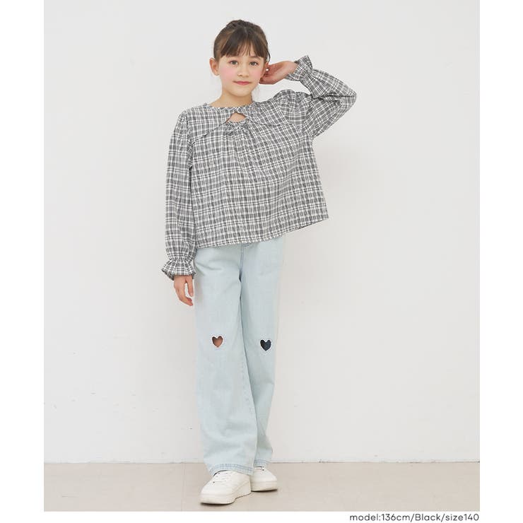 チェックブラウス | coca | 詳細画像2 