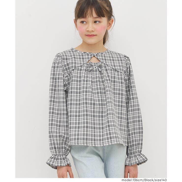 チェックブラウス | coca | 詳細画像5 