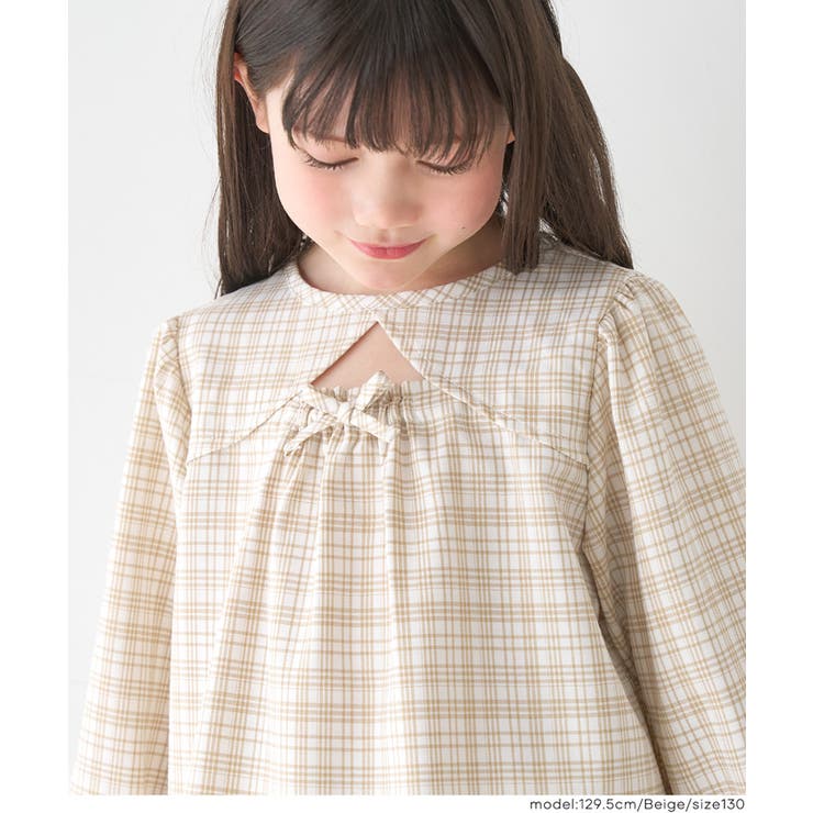 チェックブラウス | coca | 詳細画像10 