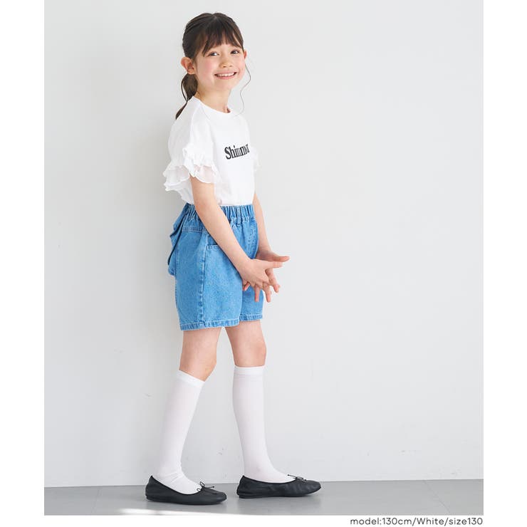 袖フリルレイヤードTシャツ | coca | 詳細画像8 