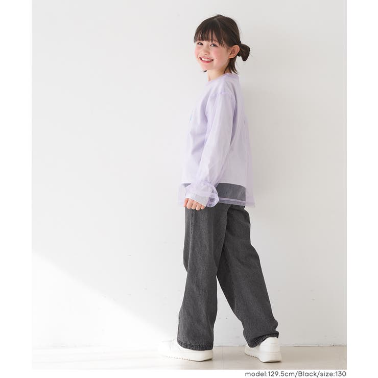 デニムハート刺繍パンツ | coca | 詳細画像14 