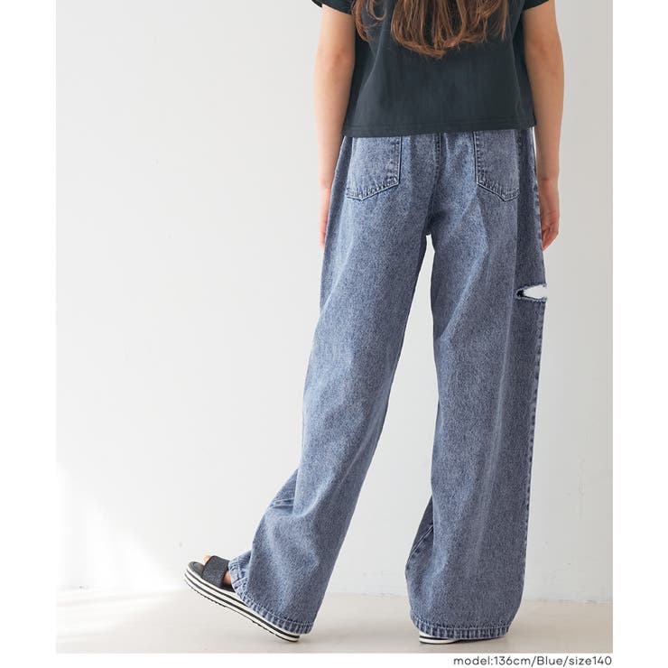 遊び心たっぷり♪デニムワッペンパンツ | coca | 詳細画像5 