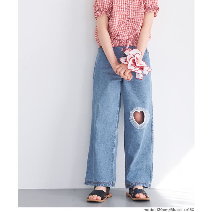 デニムフリルハートパンツ | coca | 詳細画像5 