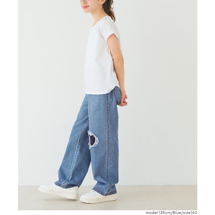 デニムフリルハートパンツ | coca | 詳細画像6 