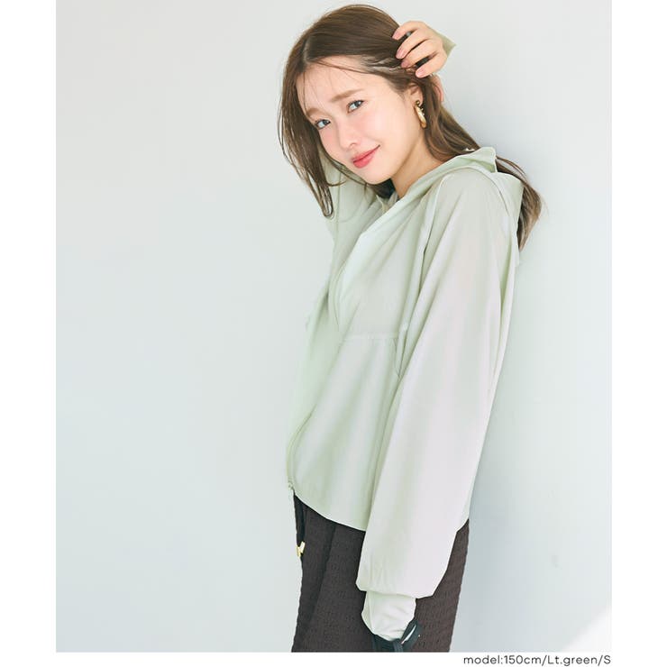 UVカットドルマンパーカー レディース | coca | 詳細画像20 