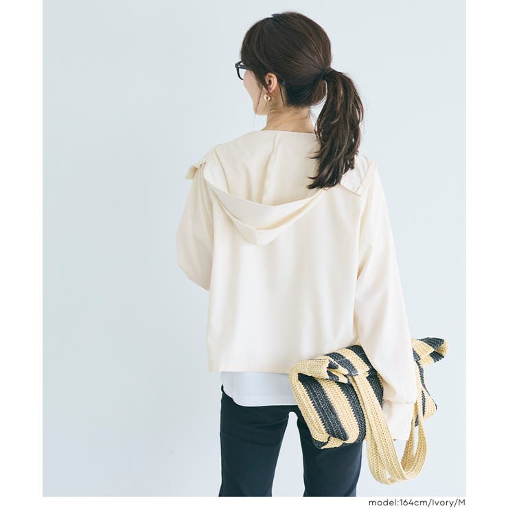 UVカットドルマンパーカー レディース | coca | 詳細画像8 