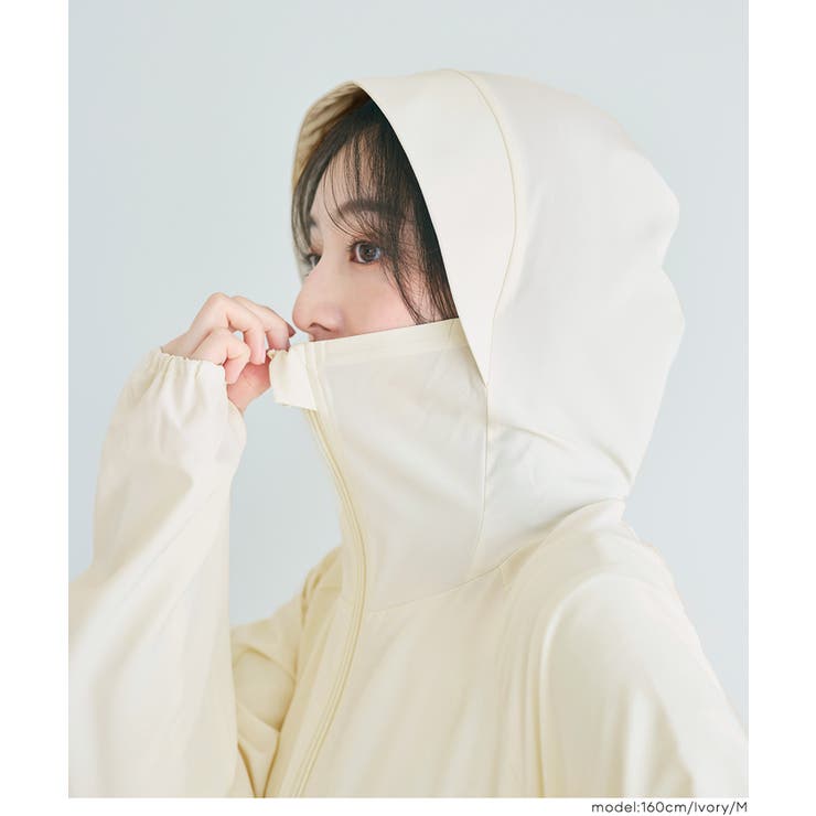 UVカットティアードパーカー レディース | coca | 詳細画像14 