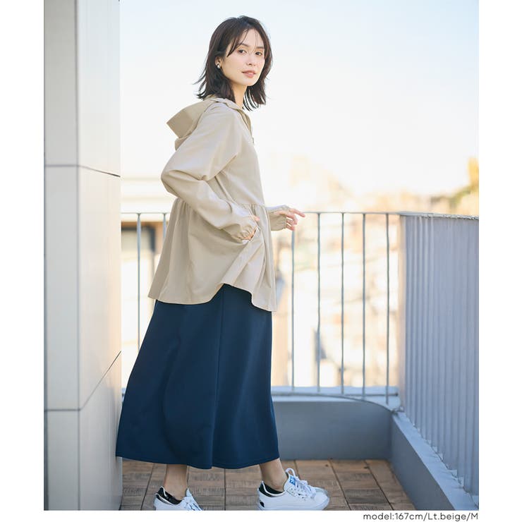 UVカットティアードパーカー レディース | coca | 詳細画像17 