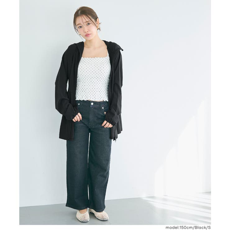 UVカットティアードパーカー レディース | coca | 詳細画像19 