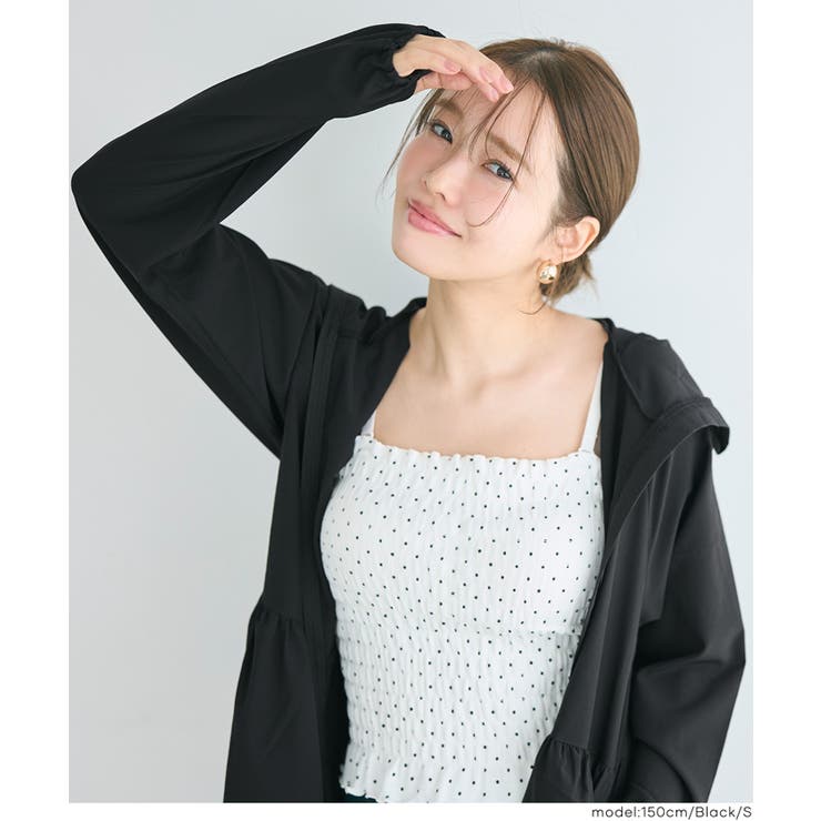 UVカットティアードパーカー レディース | coca | 詳細画像20 