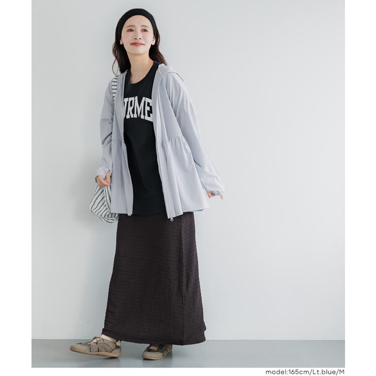 UVカットティアードパーカー レディース | coca | 詳細画像23 