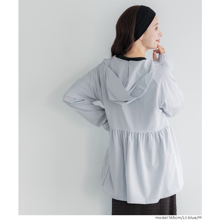 UVカットティアードパーカー レディース | coca | 詳細画像24 